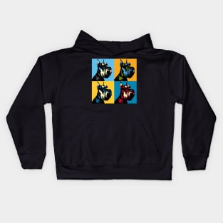 Giant Schnauzer Pop Art - Dog Lover Gifts Kids Hoodie